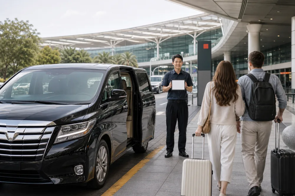 Airport transfer vehicle