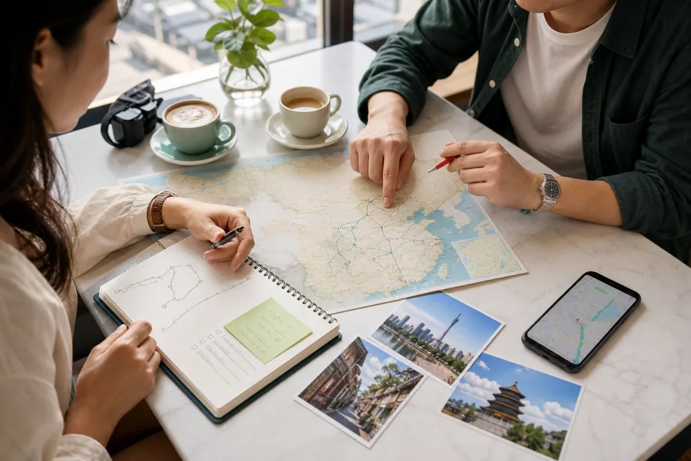 China travel planning notes